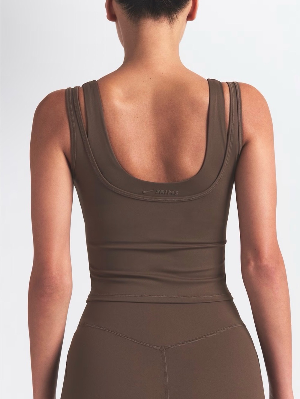 Nike Skims Matte Double Strap Tank Top 2XL - Picture 2 of 5